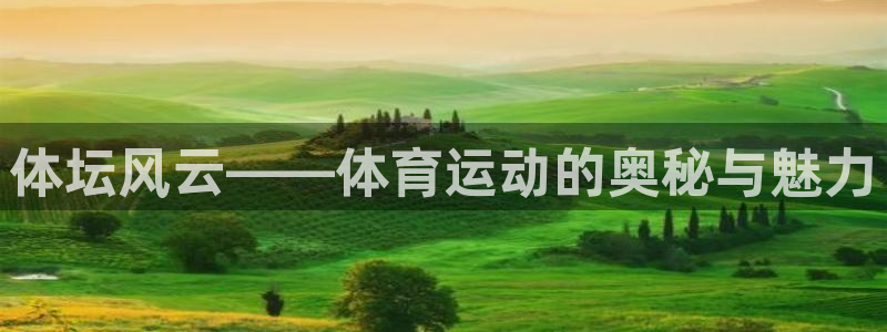 速播体育网：体坛风云——体育运动的奥秘与魅力